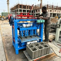Ligne de production de briques automatique à haute efficacité avec pression hydraulique et utilisation facile pour la fabrication de blocs de ciment en Afrique