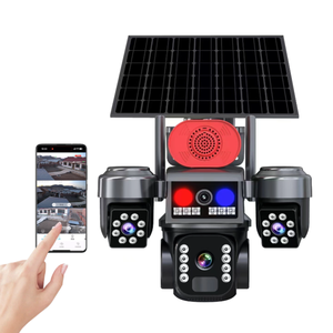 <span class=keywords><strong>Camera</strong></span> giám sát V380 cho gia đình ngoài trời 4G tín hiệu mạng không dây năng lượng mặt trời <span class=keywords><strong>Pan</strong></span>-<span class=keywords><strong>Tilt</strong></span> độ nét cao Ba mắt Màn hình - Product Image 2