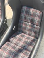 Personalisiert für RECARO Pole Bucket Rennsitz, Individuelle Farboption für VW Scirocco Golf MK7 GTI Track Day Rennsitz