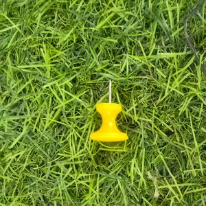 Chân đẩy khổng lồ-màu xanh lá cây, trắng, vàng, xanh dương, đỏ Jumbo với đầu nhựa & điểm thép cho bảng nút chai và giấy dày - Product Image 2