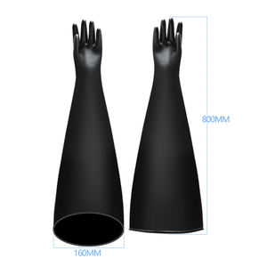 قفازات أمان مقاومة للماء ، قفازات عازلة طويلة من اللاتكس مقاومة للدموع - Product Image 4