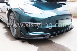 For XLstyling New FAST Aero Kit Car Body Kit for Tesla <strong>Model</strong> <strong>3</strong> Clip-On Front Bumper Splitter Lip Rear <strong>Diffuser</strong> Spoiler Retrofit - Product Image 5