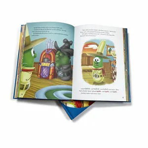 Özel hizmetler ciltli çocuk kitap baskı makul fiyat OEM kitap kapağı
