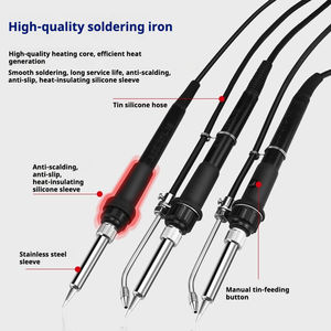 Station de retravail BGA <span class=keywords><strong>infrarouge</strong></span> 1000A 3 en 1 Station de soudage sans plomb Réparation de carte mère <span class=keywords><strong>Fer</strong></span> à <span class=keywords><strong>souder</strong></span> Station de dessoudage - Product Image 4