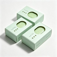 Scatole per Sapone di Lusso Personalizzate in Cartone Ecologico Biodegradabile con Finestra per Saponi Artigianali