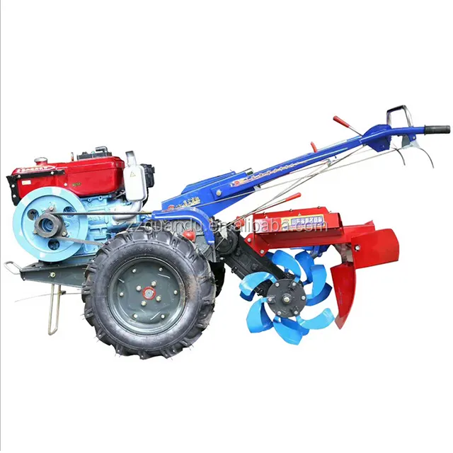 Farm Walking Tractors Small Tractors Agriculture Machine 8-18hp for Sale 151 Type Chassis Chassis Walking Tractor Diesel 1 YEAR