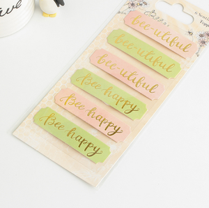 Linguette di indicizzazione settimanale della bibbia su misura lamina d'oro <span class=keywords><strong>quaderni</strong></span> laminati <span class=keywords><strong>etichette</strong></span> adesivi per il segnalibro della bibbia - Product Image 6