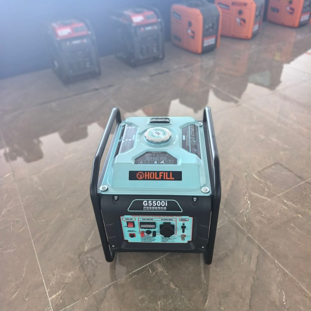 3.8kW 3.5kW Portable Dual Fuel Inverter Generator 4-Stroke 50Hz Gasoline LPG Open Frame Recoil Start Household Backup Generator