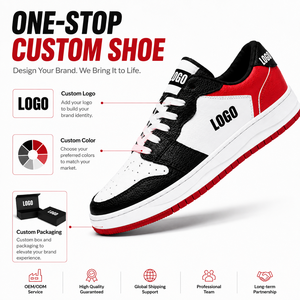 Baskets basses personnalisées avec logo, style basketball, à lacets, décontractées, OEM ODM pour usage quotidien - Product Image 4