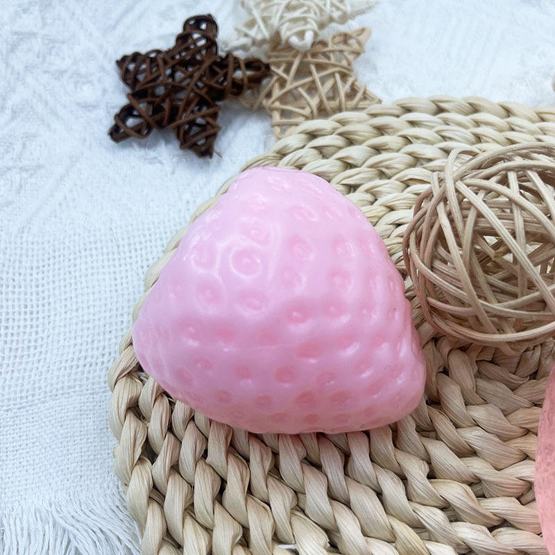 Rose crème * Grande fraise [Nouvelle arrivée]