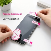 Kit Universal de Adhesivos Limpiadores Antipolvo con Material de Microfibra, Película Templada para Celular, Molde Cuadrado Privado Guangdong