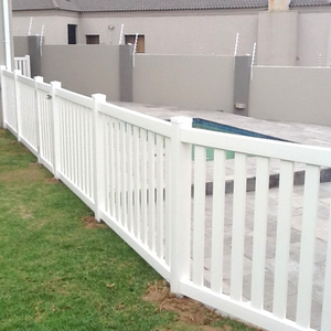 Rampe d'<span class=keywords><strong>escalier</strong></span> en <span class=keywords><strong>PVC</strong></span> blanc pour intérieur/extérieur, 6' x 3' - Product Image 2