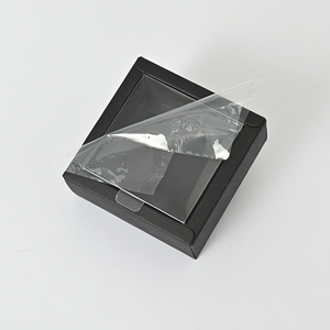 Kraft gói quà tặng giấy Wedding party Cookies Kẹo hộp bánh với rõ ràng PVC cửa sổ tinh tế ngăn kéo hộp hiển thị - Product Image 3