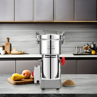 Machine à moudre le grain multifonctionnelle MJ 500G pour usage domestique, mini moulin à riz, maïs, noix, café, cacao, soja, cacahuètes, épices, poudre