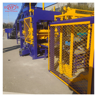Machine à mouler les blocs Hongfa QT4-15s haute pression pour usines de briques de moyenne taille de 5000 mètres carrés