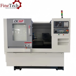 Máy tiện <span class=keywords><strong>CNC</strong></span> giường nghiêng ck36p với hệ thống điều khiển GSK, điện áp 380V, cấp tự động, xây dựng, vận hành thủ công - Product Image 1