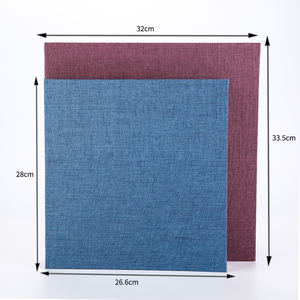 カスタムマルチカラーリネンカバー自己接着4x6フォトアルバムメーカーパーソナライズされた結婚式の赤ちゃん家族メモリギフトブック - Product Image 4