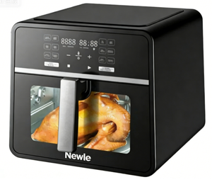 <span class=keywords><strong>Freidora</strong></span> <span class=keywords><strong>de</strong></span> <span class=keywords><strong>Aire</strong></span> Digital Eléctrica Moderna <span class=keywords><strong>de</strong></span> Acero Inoxidable 12 en 1 Newle con Panel Táctil Inteligente para Uso Doméstico, Control <span class=keywords><strong>de</strong></span> Temperatura <span class=keywords><strong>de</strong></span> 80-200 °C - Product Image 4