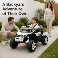 Voiture électrique tout-terrain pour enfants 6V4.5AH*2, 4 roues motrices, jouets pour enfants avec musique, lumières LED, plusieurs couleurs, voitures électriques