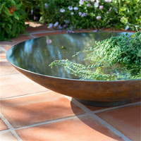 Apg — feux de foyer en acier inoxydable, fourneau pour table en béton, bol de feu