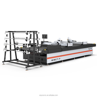 Machine de découpe automatique à plat pour tissus de stores et rideaux textiles