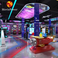 Solución para Centros de Juegos Arcade MoviePower, Parque de Atracciones, Equipos de Juegos Operados con Monedas, Máquina de Juegos Arcade Operada con Monedas para Interiores