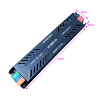 Alimentation à découpage linéaire LED ultra-mince 12V 400W monophasée CA/CC avec garantie de trois ans