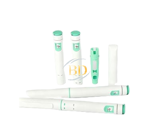 Dispositifs de distribution de liquide jetables, canal de débit de sortie optimisé, compatibles avec les cartouches en verre de 3 ml, pour le transfert de liquide interne. - Product Image 2