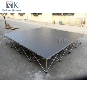 Complete Set Stage Platform with Skirts & Flight Cases Durable Platform Stage - Product Image 3