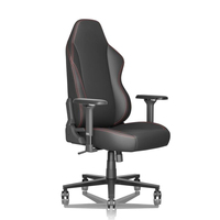Accoudoirs ajustables Chaise de bureau ergonomique Échantillon gratuit Chaise PC pour joueur vidéo Chaise à bascule perforée en cuir véritable Chaise de jeu de laboratoire