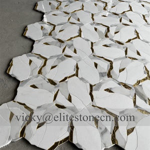 Mosaico de Vidrio Moderno para Decoración de Paredes, Producto de Calidad, Venta Directa de Fábrica, Gran Venta para Baños, Cocinas y Supermercados - Product Image 2
