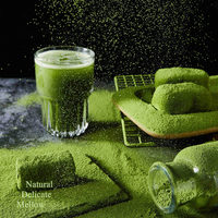 Poudre de thé vert pur de qualité cérémonielle japonaise naturelle en gros sous marque privée 100% Matcha en poudre Thé détoxifiant amincissant