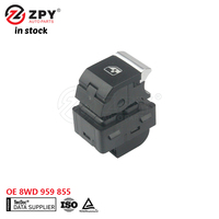 Interrupteur de lève-vitre électrique ZPY 8WD959855 pour Audi A4 A5 A6 A7 Q5 Q7 Q8 E-Tron, bouton de commande de vitre électrique 8WD959855, remplacement OE