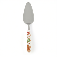 Spatula Kue Baja Excelsa 25x3.5x5.5 Cm Desain Natal Multiwarna Tidak Beracun Cuci Tangan Saja Asal Italia