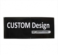 Bannière publicitaire personnalisée en PVC vinyle, impression couleur, logo personnalisé pour magasin de détail, affichage promotionnel extérieur pour entreprise
