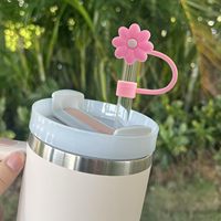 Paille Topper Charms Réutilisable Silicone Paille à Boire Conseils Couvercles Capuchon pour Gobelet 40oz 30oz