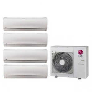 แอร์อินเวอร์เตอร์ Quadri 9 + 9 + 18 LG Series Libero 9000 + 9000 + 9000 + 18000 BTU พร้อม MU4R27 R-32 A ++ - Product Image 1