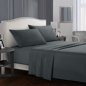 Vente en gros d'ensemble de quatre pièces de <span class=keywords><strong>draps</strong></span> et de chapeaux de couleur unie classique pouvant être personnalisé ensemble de quatre pièces de couleur unie pour hôtel et maison - Product Image 2