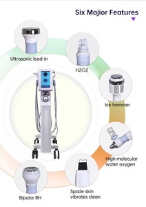 Auro 2024 có thể nhìn thấy chức năng Hydra dermabrasion Peel Hydro nâng mặt 7 En 1 Hydra Hydra H2O2 oxy Peel <span class=keywords><strong>Facial</strong></span> máy - Product Image 4