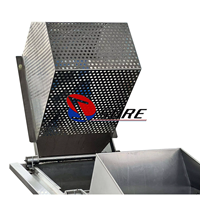 Hoog rendement automatische fruit- en groenteblancherings- en koelmachine, warmwaterblancheringsapparatuur voor voedselverwerkingsfabrieken