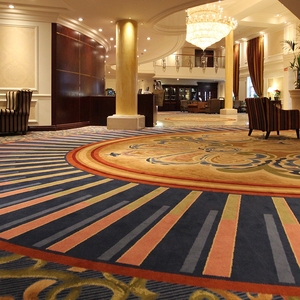 Máy tùy chỉnh <span class=keywords><strong>in</strong></span> sang trọng sảnh khách sạn thảm cao cấp phong cách lãng mạn tường để tường hành lang nhà hàng sòng bạc thảm - Product Image 2