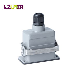 WZUMER 10 pin IP65 elettrico impermeabile e rettangolare connettore resistente con leve di bloccaggio in acciaio inossidabile - Product Image 3