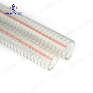 China food grade steel wire braided pvc hose suppliers