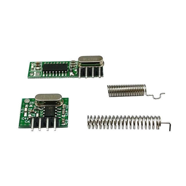 433 Mhz Superheterodyne RF Receiver and Transmitter Module for Wireless Module Diy Kit 433Mhz Remote Control
