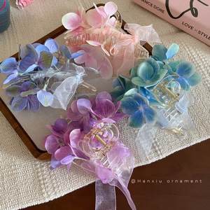 <span class=keywords><strong>กิ๊บ</strong></span>ติดผมรูปโบว์ดอกไม้สีม่วง สไตล์โรแมนติก สำหรับวันหยุดฤดูร้อนที่ชายหาดฮาวาย ให้บรรยากาศหวานละมุน ดูดีมีระดับ เหมาะสำหรับผู้หญิง - Product Image 3