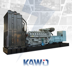 Su soğutmalı dizel jeneratör seti tek 3 fazlı sessiz tip açık çerçeve uzaktan kumanda otomatik başlatma <span class=keywords><strong>ATS</strong></span> 50-60Hz 220V/480V düşük - Product Image 3