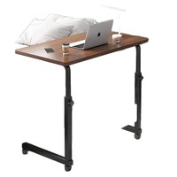 Table de chevet moderne en bois petite Table mobile chambre bureau maison dortoir Simple paresseux levage ordinateur bureau canapé Table d'appoint