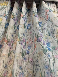 Rideau occultant coloré <span class=keywords><strong>à</strong></span> motif feuille de fleur, 5 mètres, belle impression numérique - Product Image 4