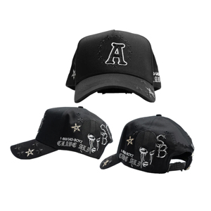Auf Lager: Cajas De Gorras Dand Hats A-Frame Strass Satin-gefütterte Bärte Hüte Gorras Junior H 2.0 Komplettset Sport-Baseballkappen - Product Image 5