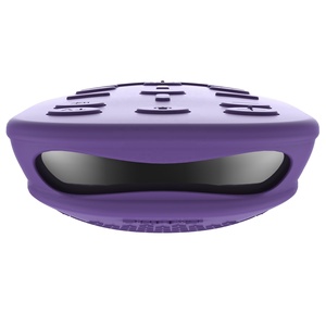 Coque de protection intégrale en caoutchouc violet PlayVital, protection en caoutchouc, coque en silicone souple pour la console de jeu PS5, télécommande - Product Image 6